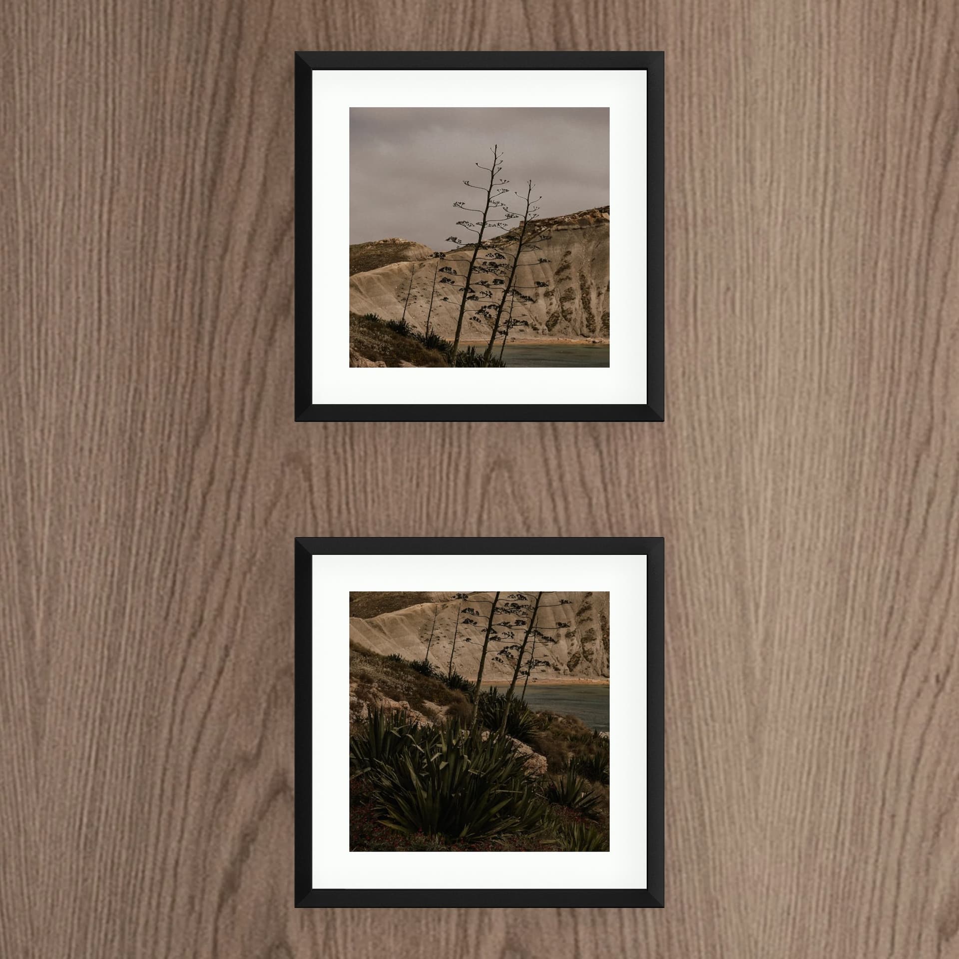 Photo wall 2 frames - Quadra - main view