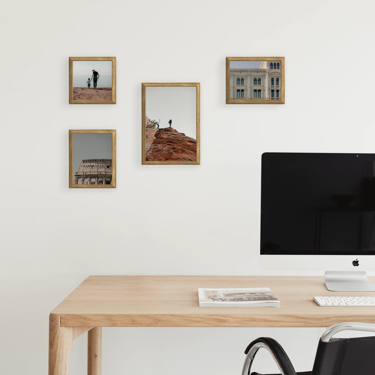 Photo wall 4 frames - Balance - interior view