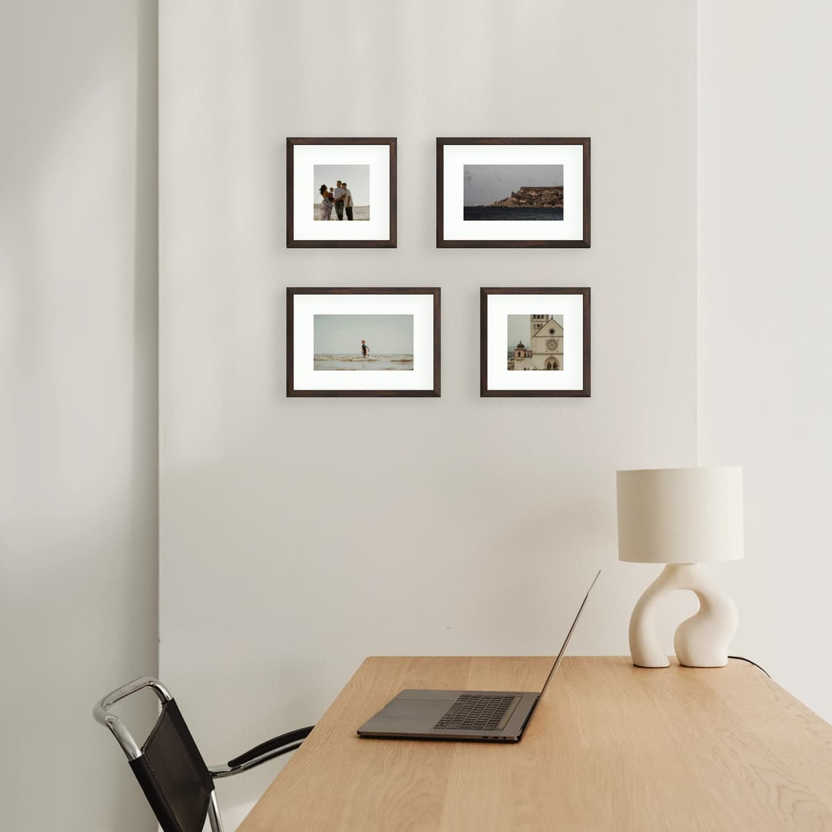 Photo wall 4 frames - Duo Flow - interior view