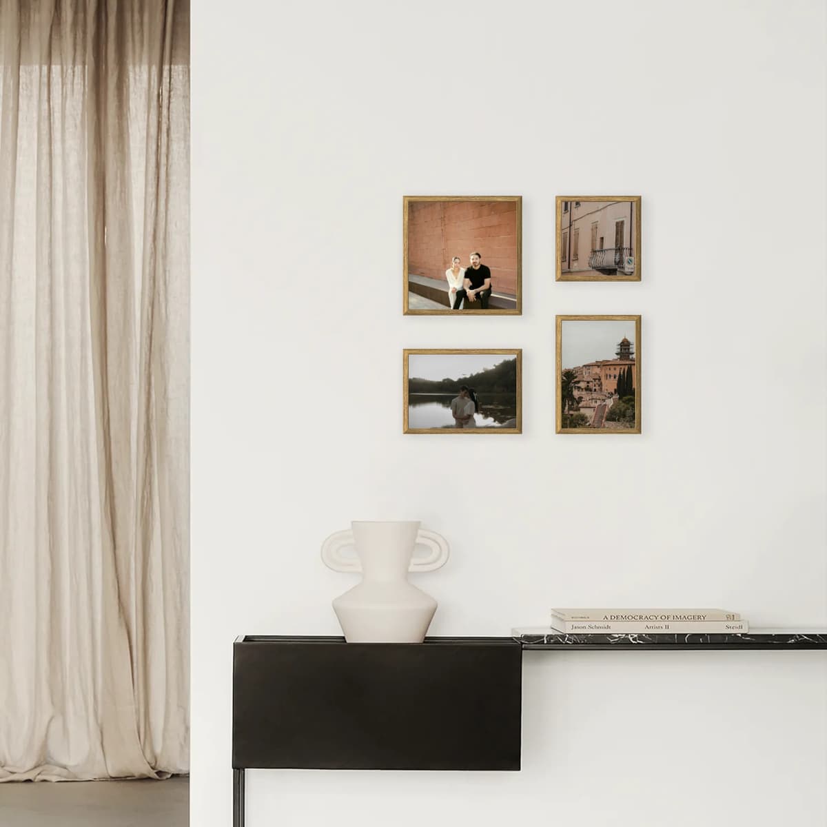 Photo wall 4 frames - Modular Light - interior view