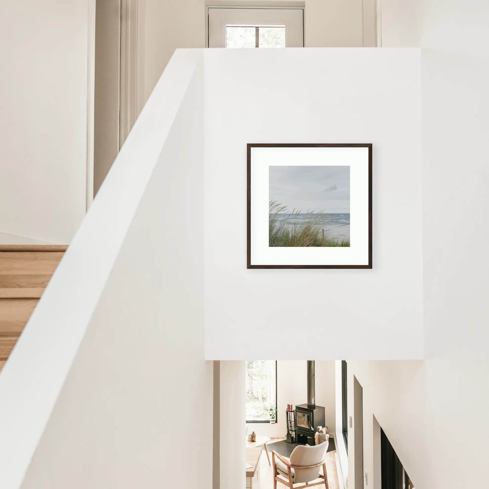 Photo wall 1 frames - Stairwell Focus - interior view