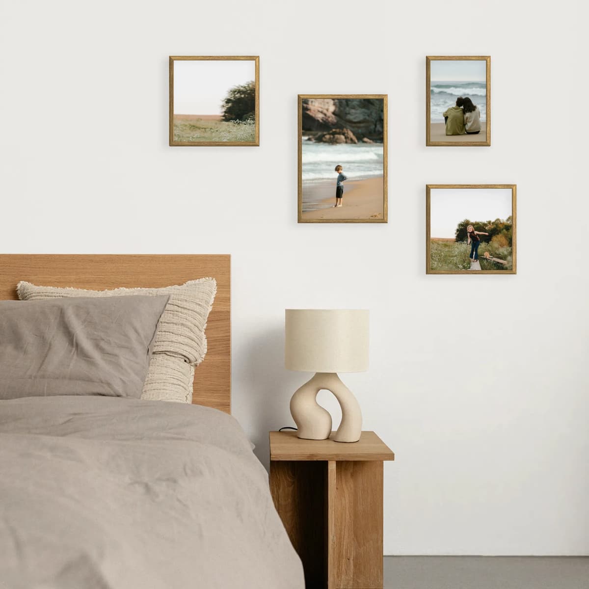 Photo wall 4 frames - Still Harmony - interior view