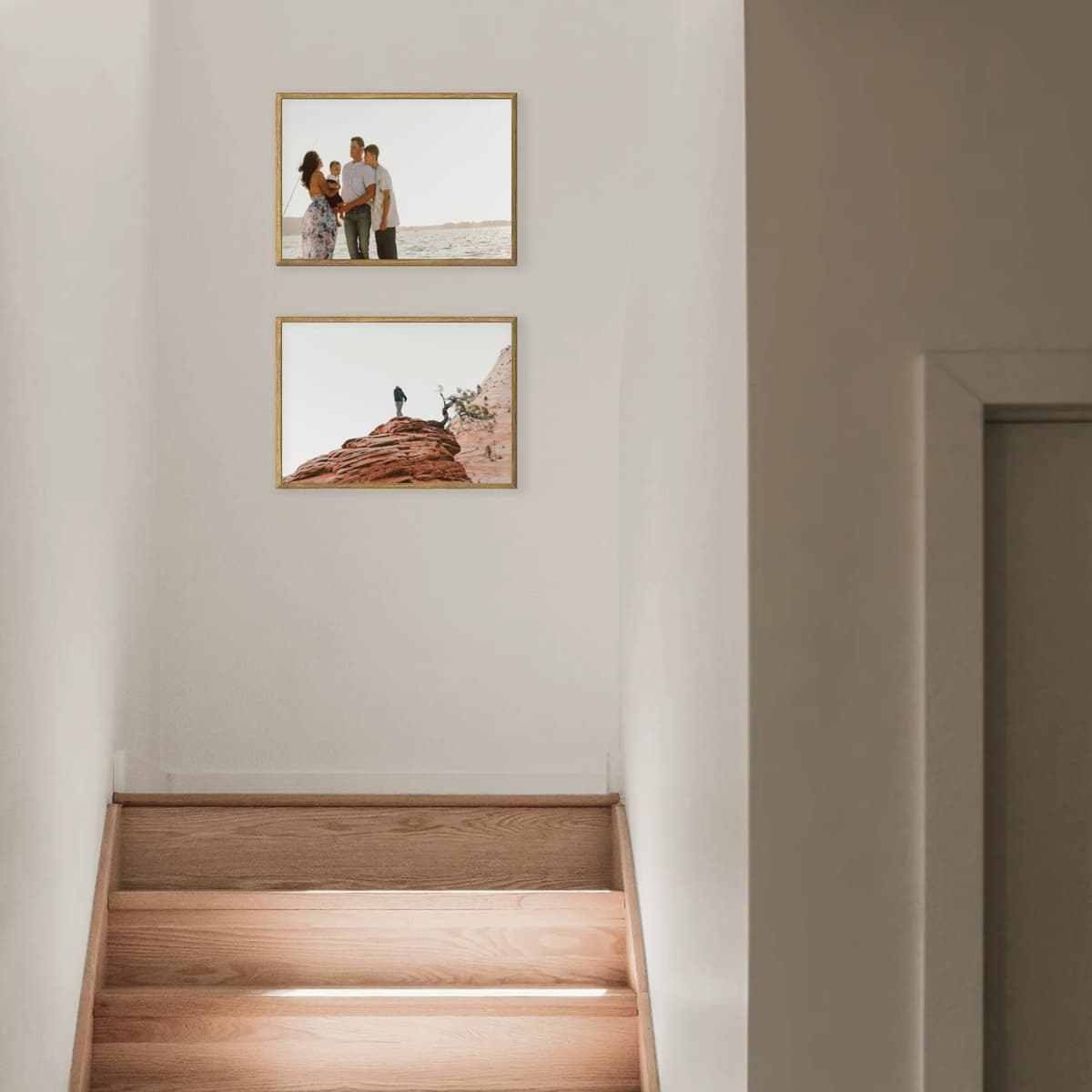 Photo wall 2 frames - Threshold Frames - interior view
