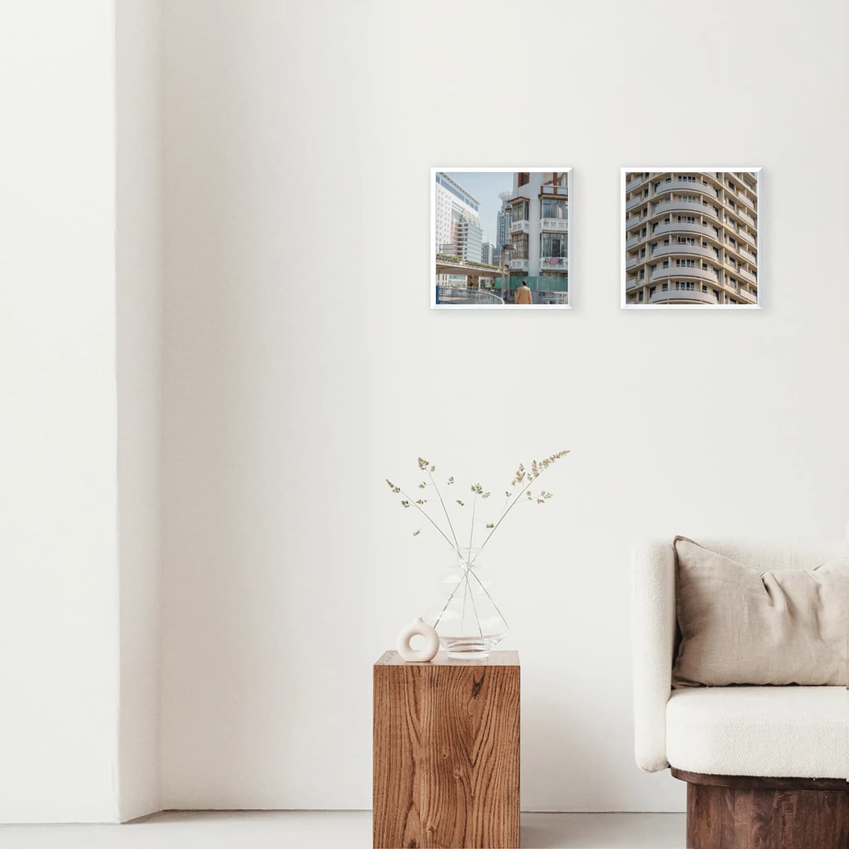 Photo frame - Urban Twins - interior view