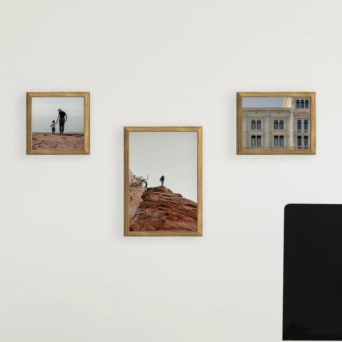 Photo wall 3 frames - Balance - main view