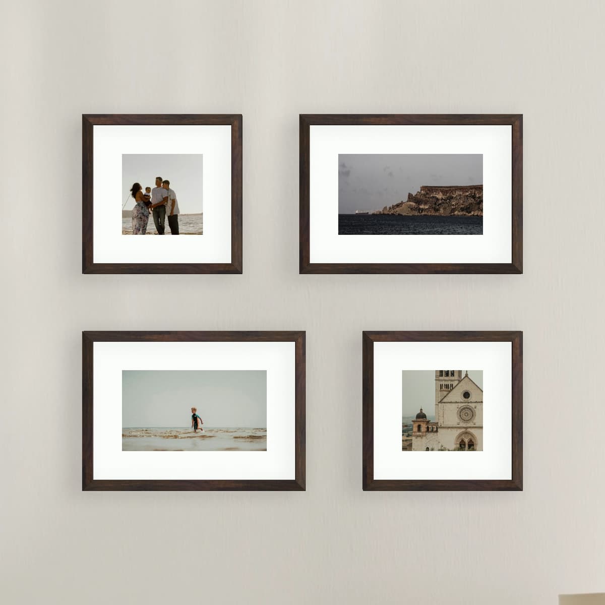 Photo wall 4 frames - Duo Flow - main view