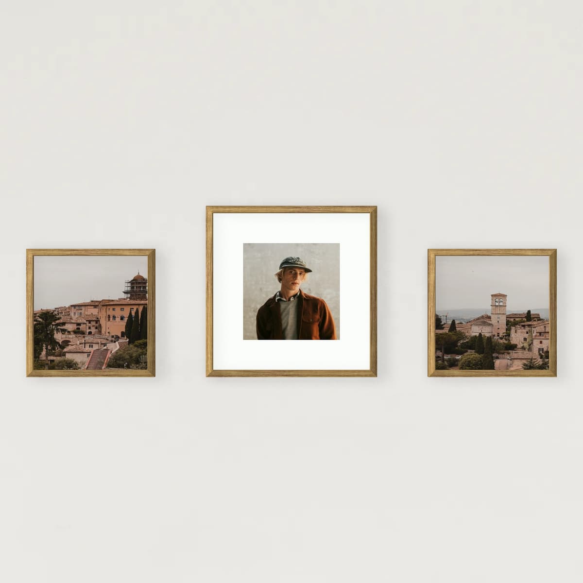 Photo wall 3 frames - Gable Gallery - main view