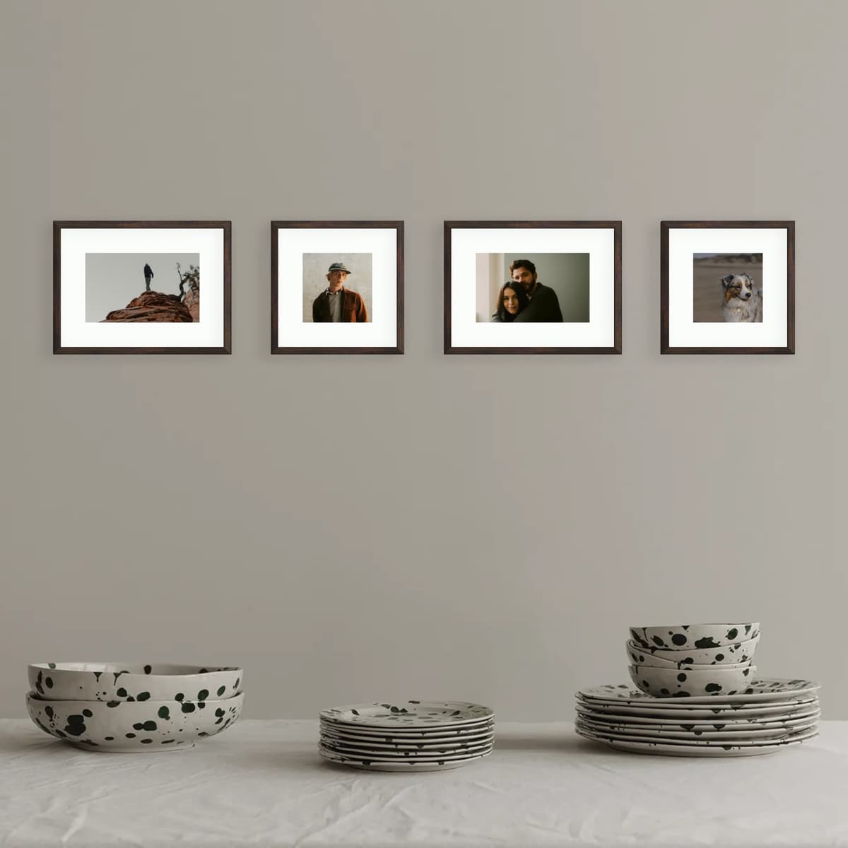 Photo wall 4 frames - Gallery Core - main view