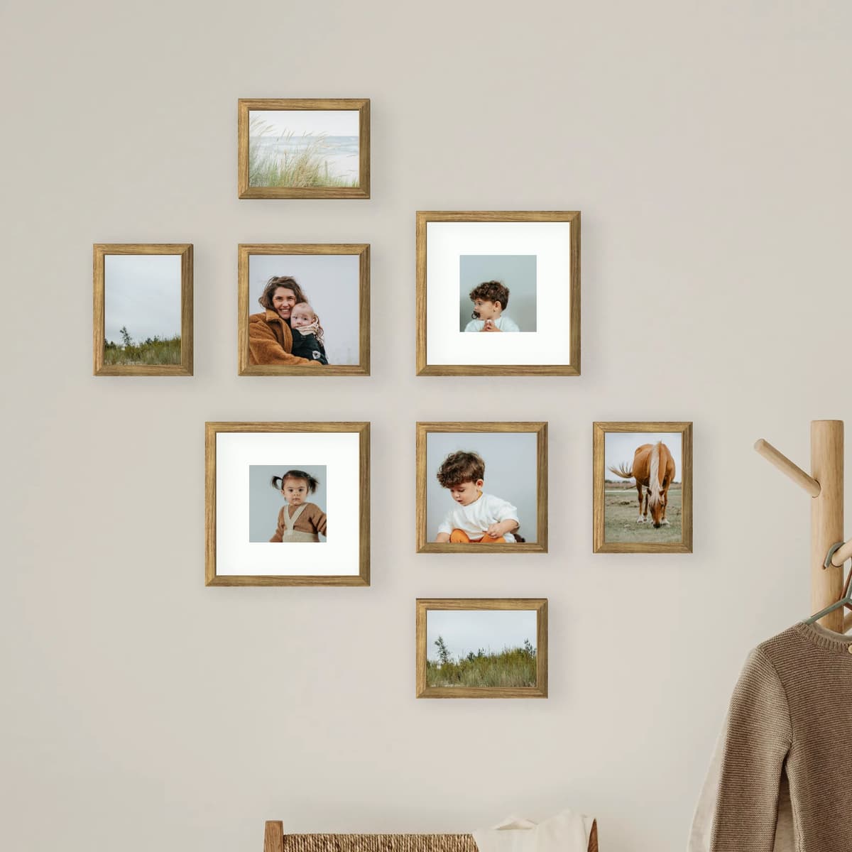 Photo wall 8 frames - Little Moments - main view