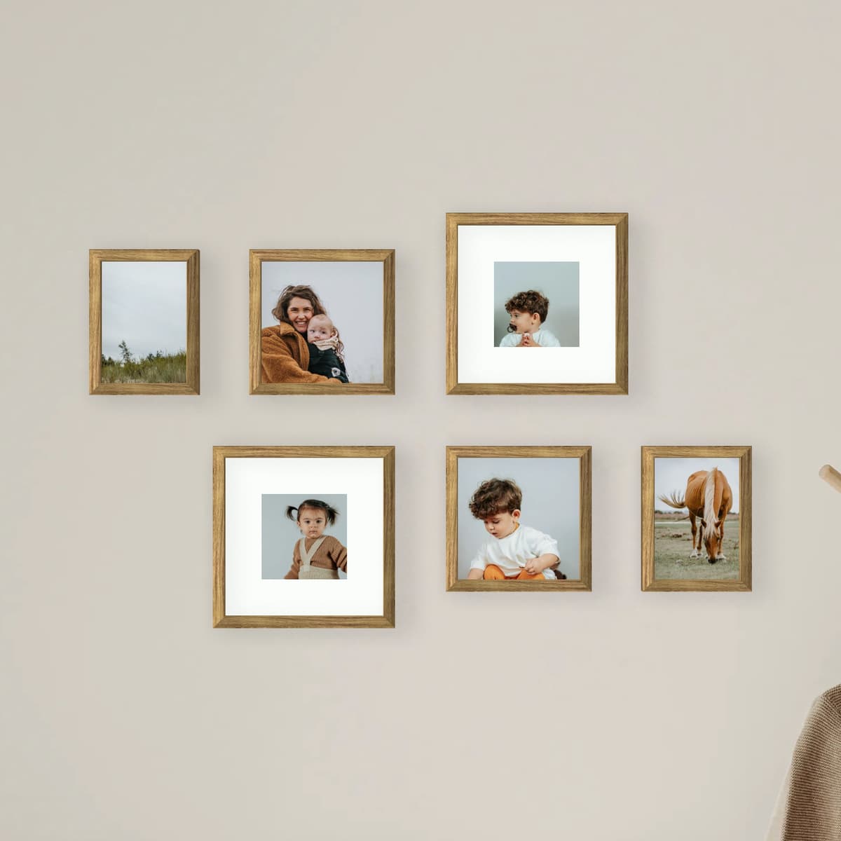 Photo wall 6 frames - Little Moments - main view