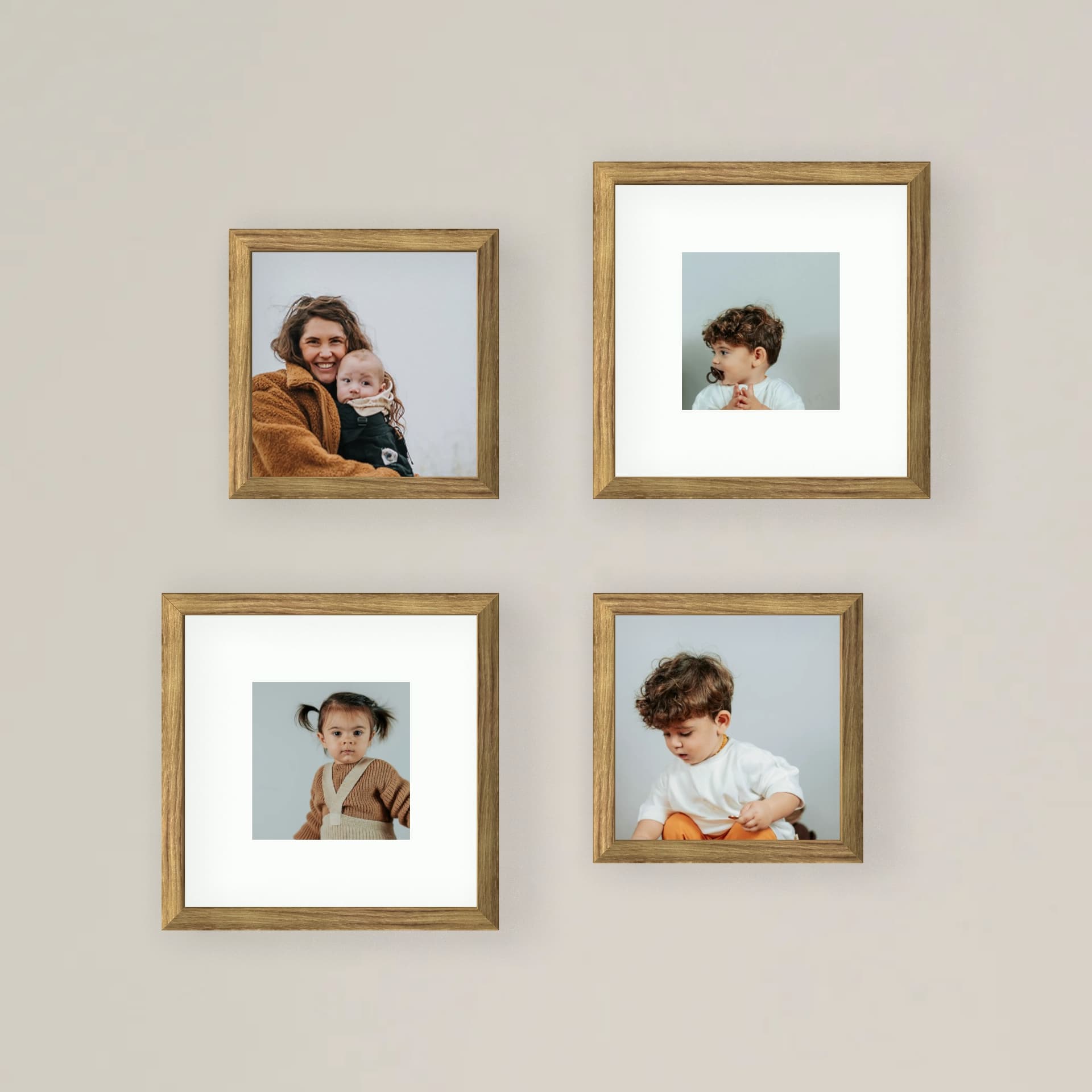Photo wall 4 frames - Little Moments - main view