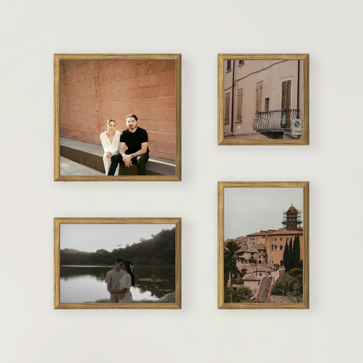 Photo wall 4 frames - Modular Light - main view