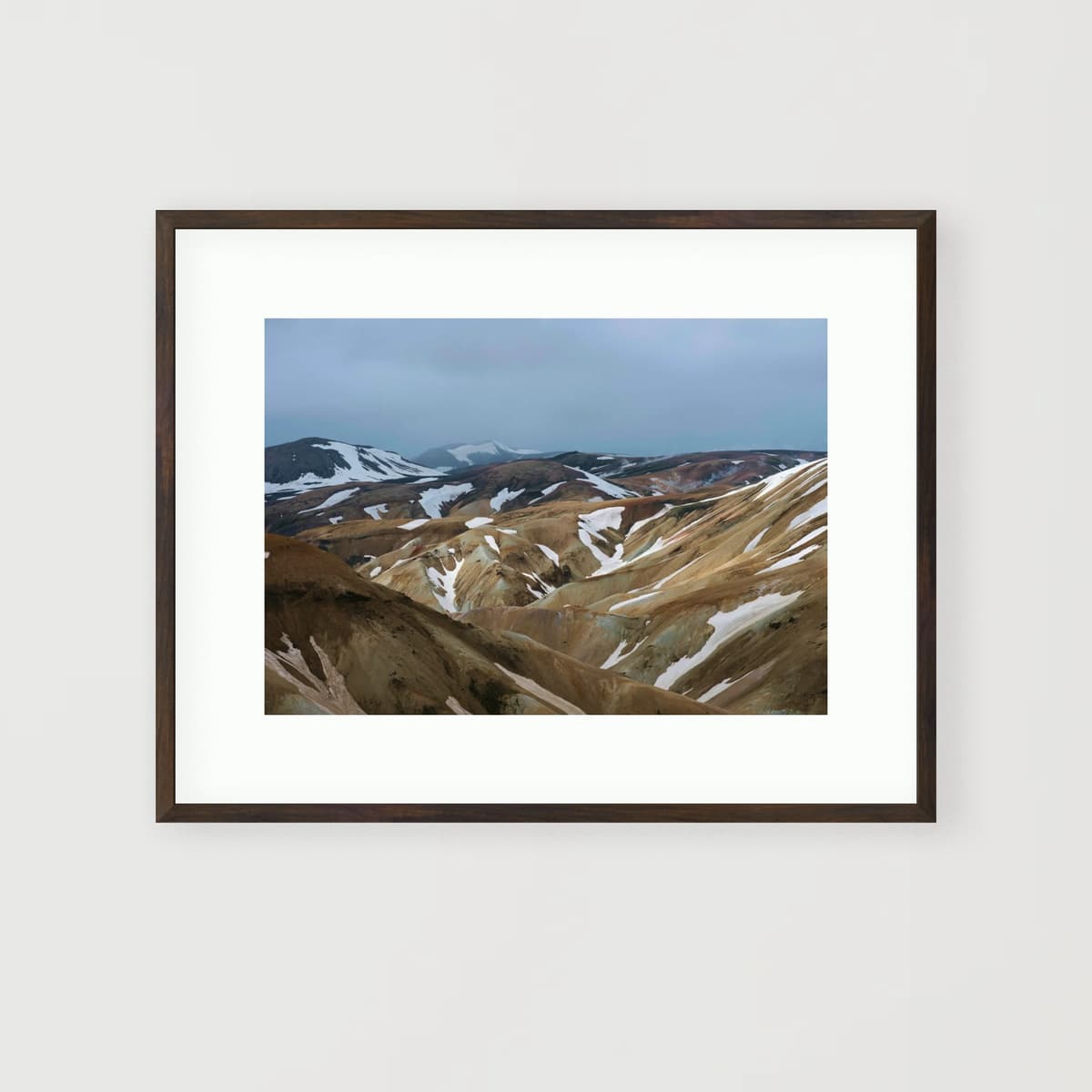 Photo wall 21 frames - Mountain Grey - main view