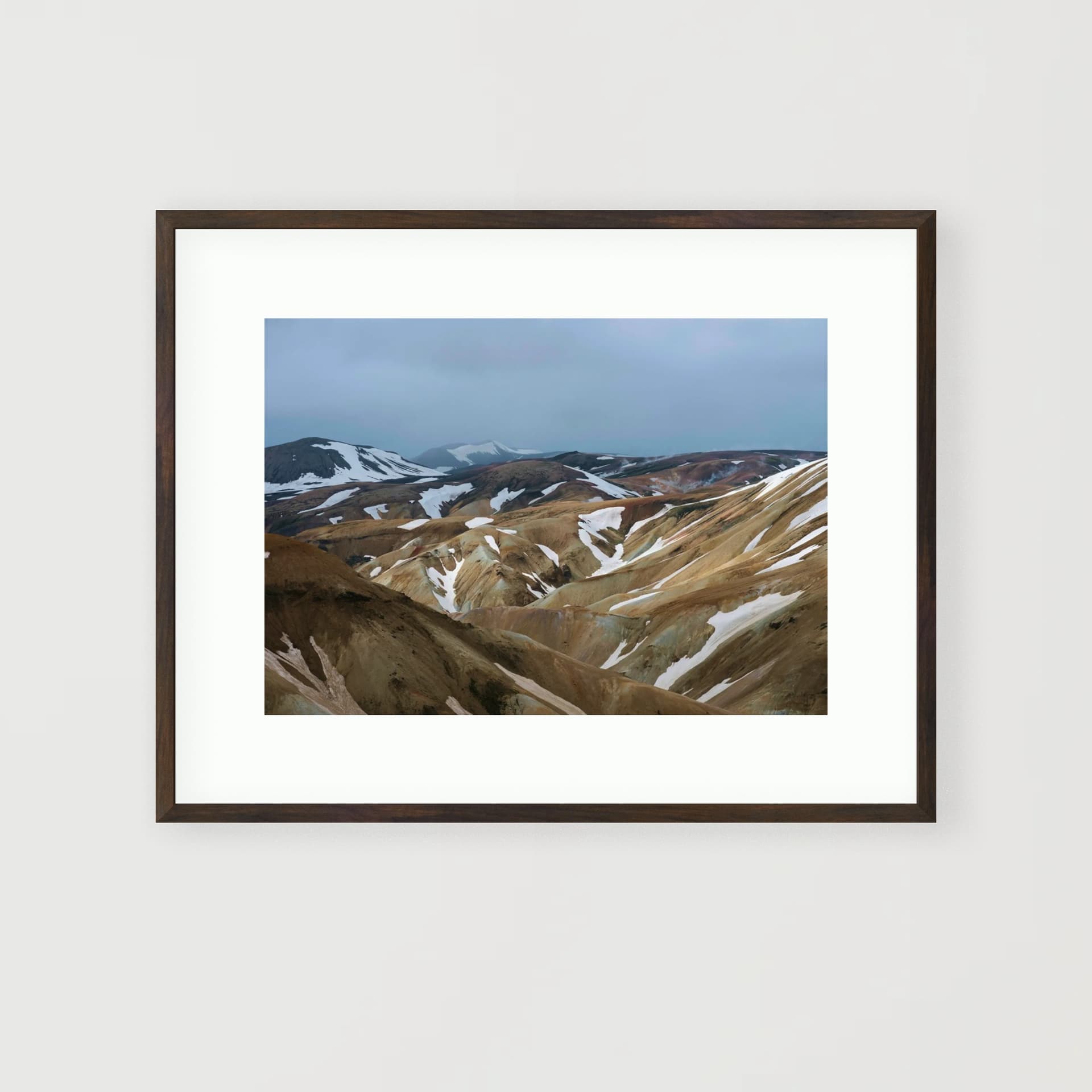 Photo wall 21 frames - Mountain Grey - main view