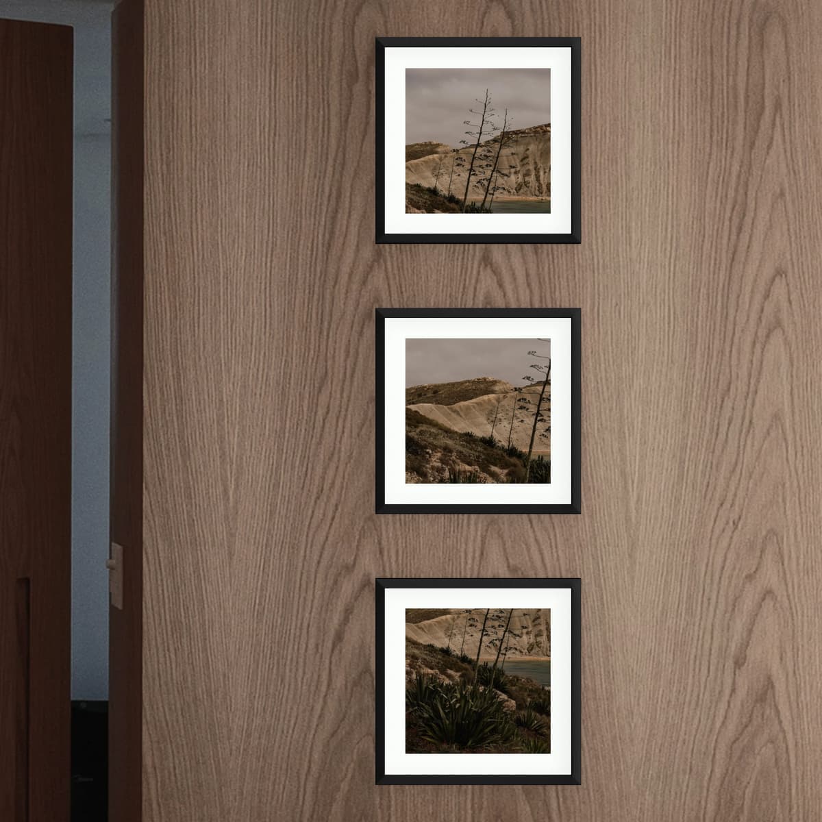 Photo wall 3 frames - Quadra - main view