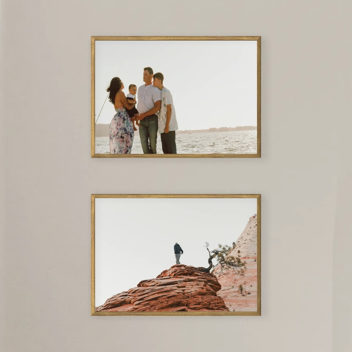 Photo wall 2 frames - Threshold Frames - main view