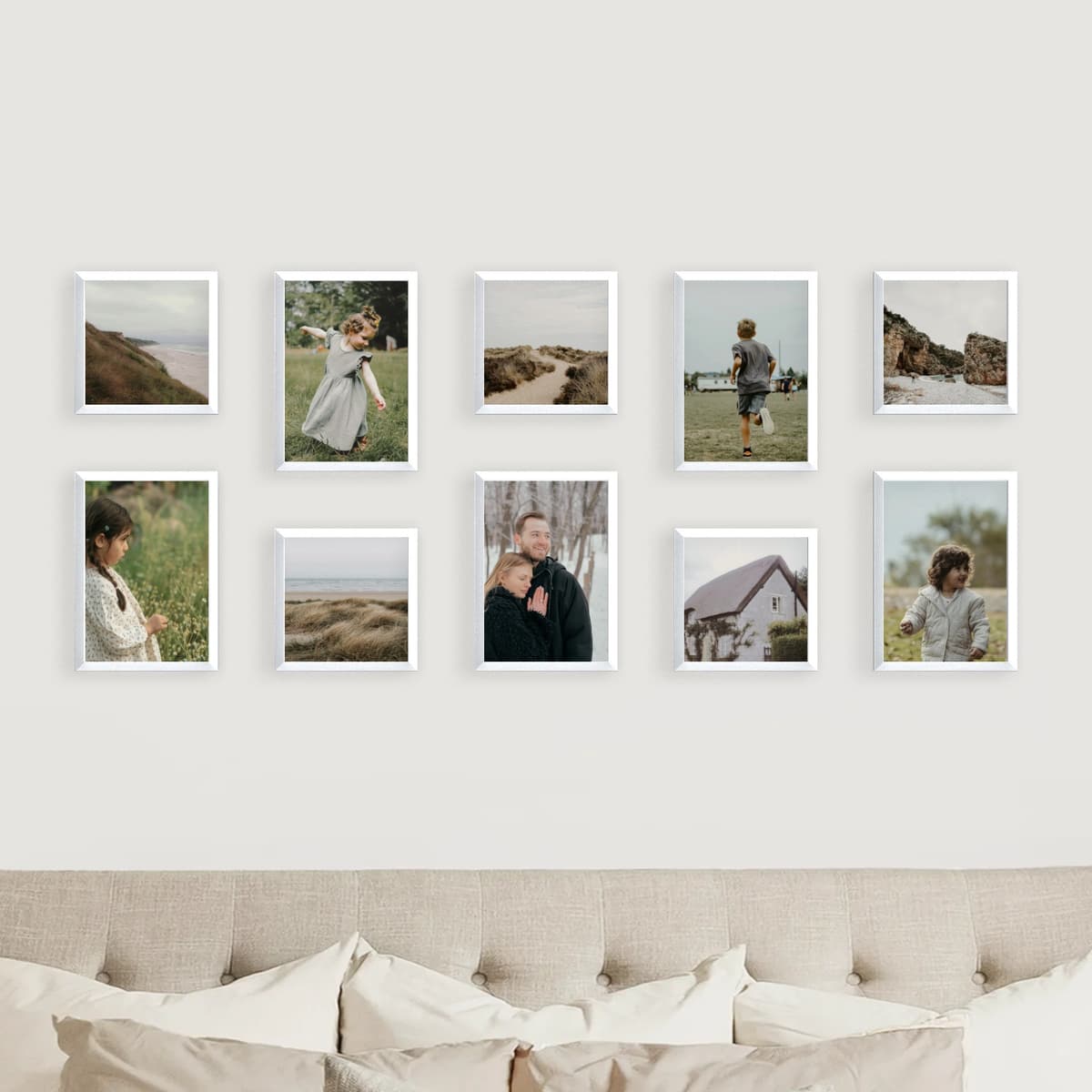 Photo wall 10 frames - Whispered Stories - main view