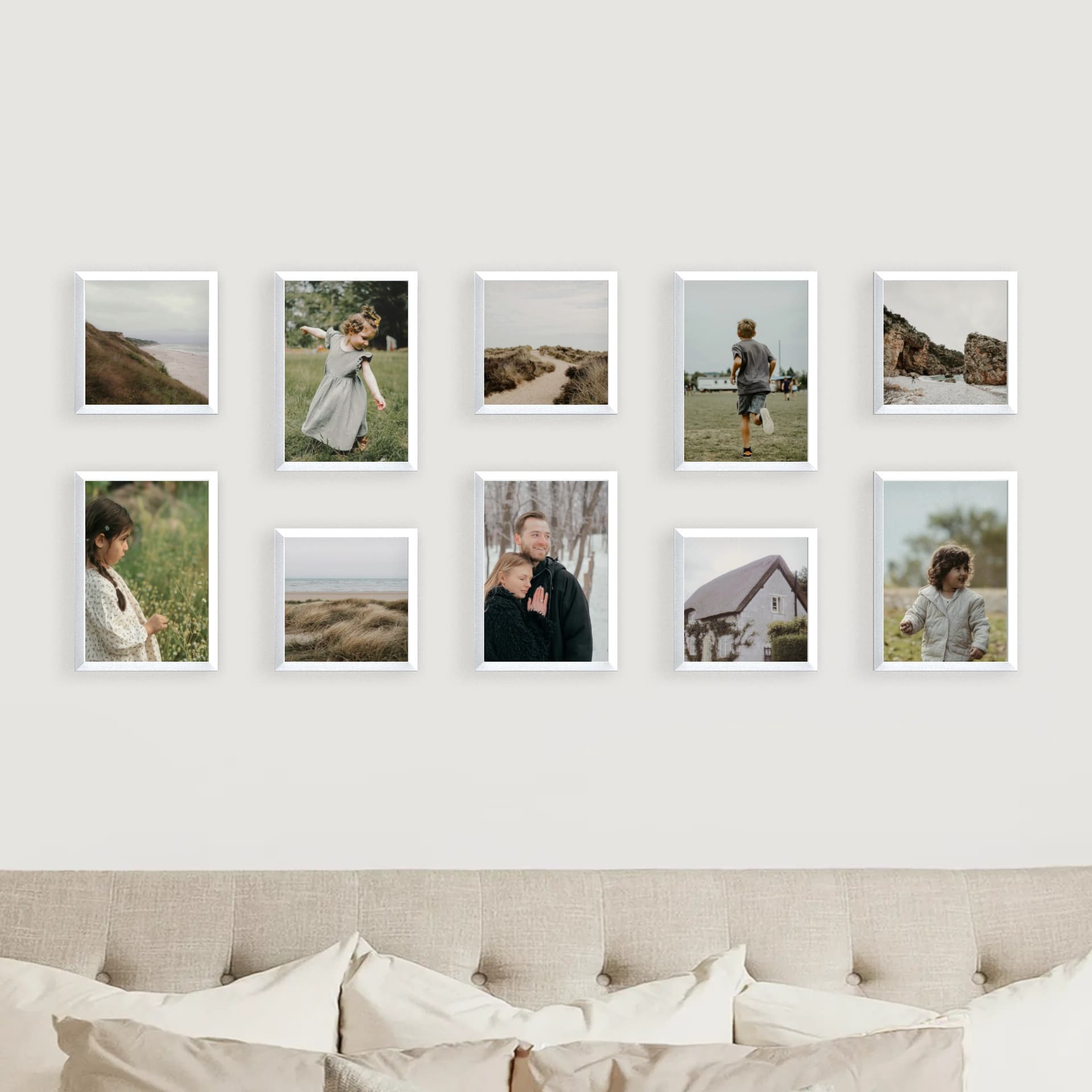 Photo wall 10 frames - Whispered Stories - main view