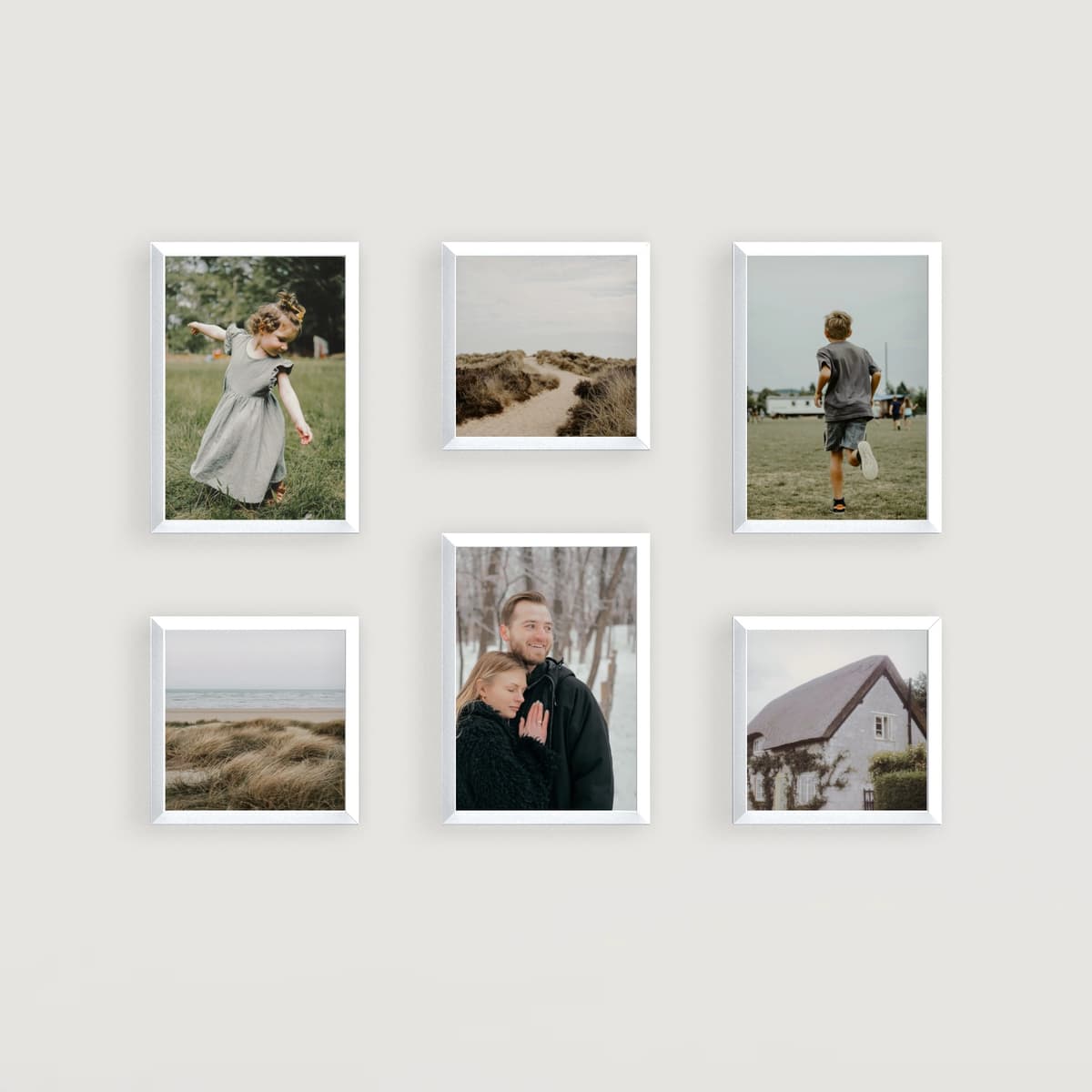 Photo wall 6 frames - Whispered Stories - main view